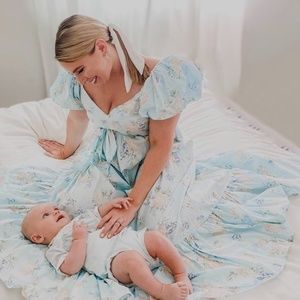 LoveShackFancy x Target Estelle Blue Dress Prairie Princes Cottagecore 12